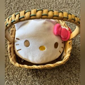 Hello Kitty, 5 inch with basket 5 inch new with tags